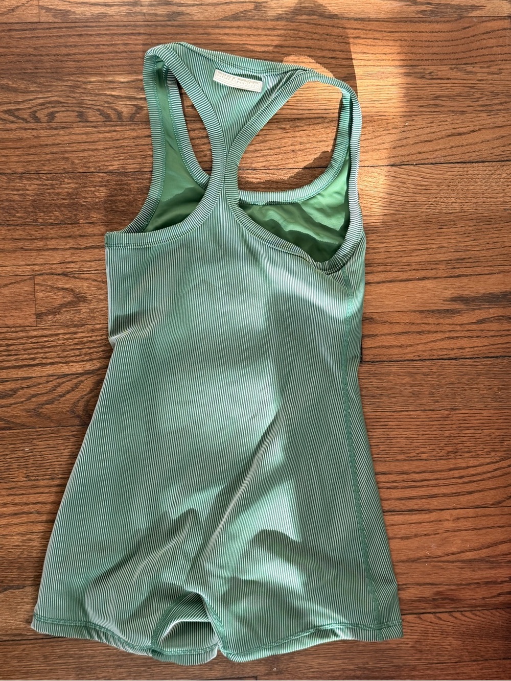 Zulu & Zephyr Women's Green Racerback One-Piece - Picture 4 of 9
